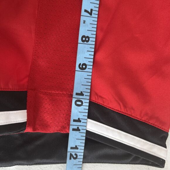 Adidas Shorts Mens Large Red Team Performance Sample Athleisure - Picture 7 of 13